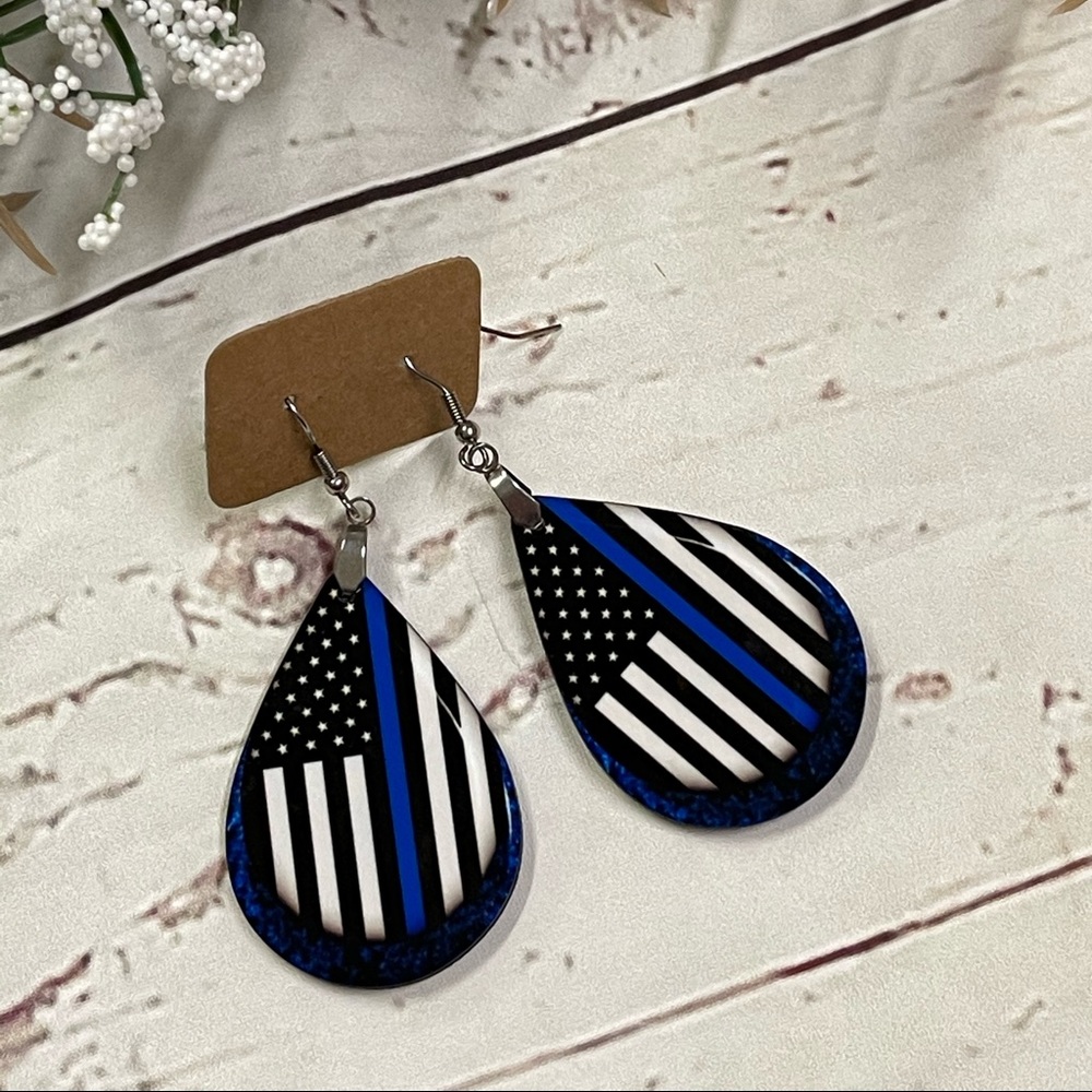Cop Earrings